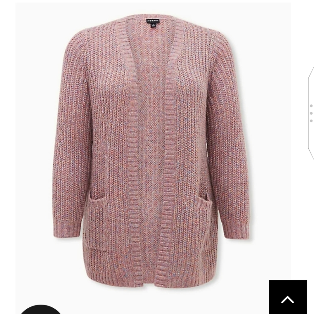 🆕 4X RAINBOW THREAD LUREX  CARDIGAN